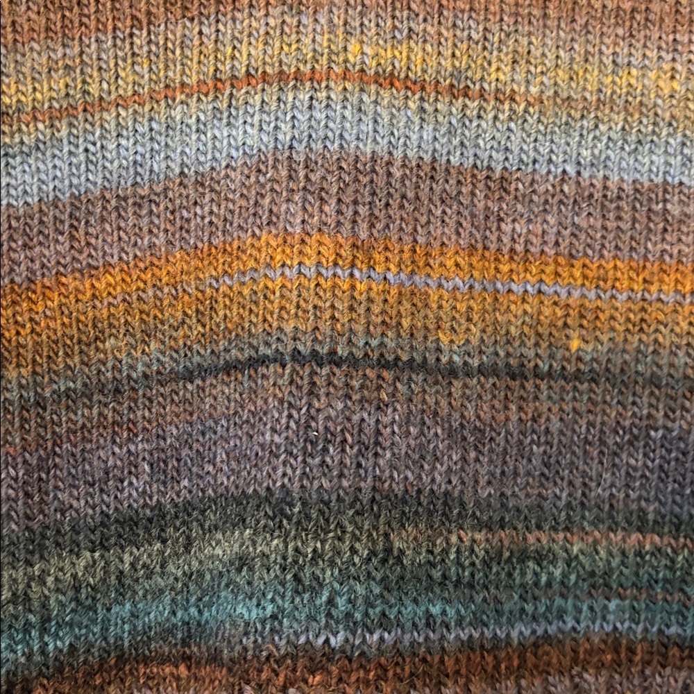 Veronica Beard Diora Stripe Wool Blend Sweater in Ocean Multi Size Small - Picture 4 of 9